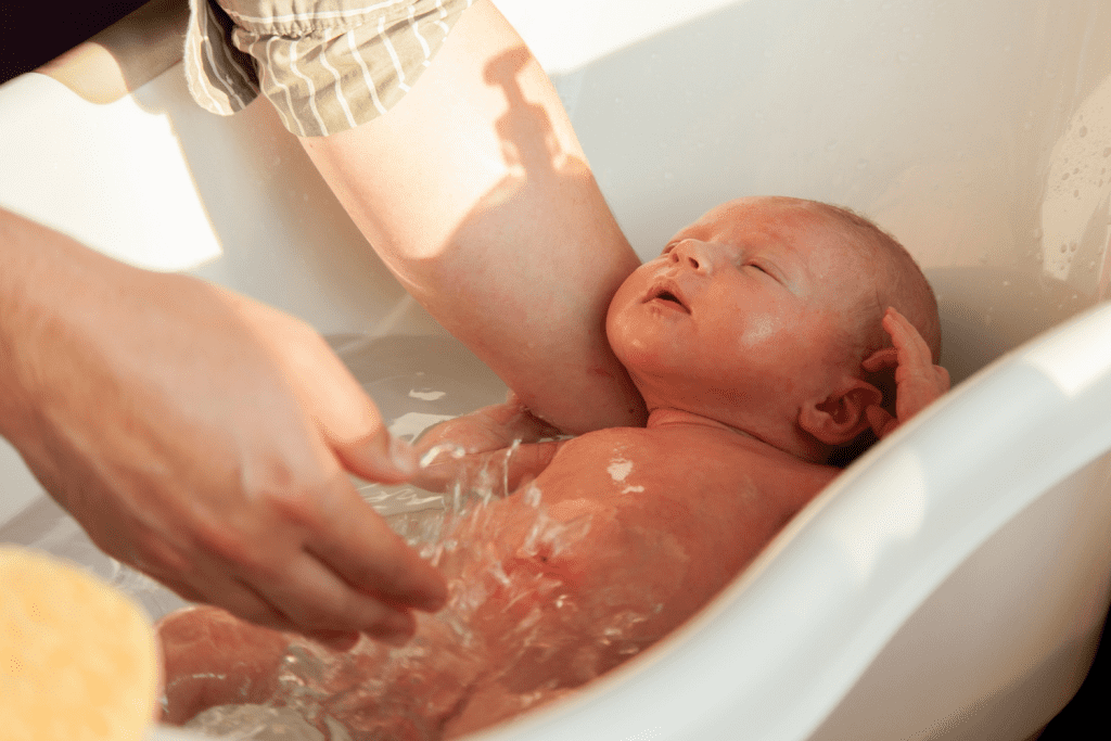 Newborn Bath