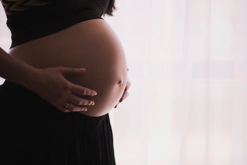 Preparing for pregnancy Pregnant belly